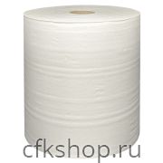 Полотенца бумажные Merida ТОП промышленные, 2-слойные, белые (2х400 м)