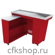 Кассовый бокс Марихолодмаш КБ-1,5-1Н одинарный накопитель (красный)