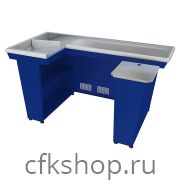 Кассовый бокс Марихолодмаш КБ-1,9-2Н двойной накопитель (синий)