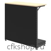 Модуль кассовый прямой CRYSPI L=665, H=900, G=470, N-DB 20479065 с эконом панелью, глянец, 7040, дуб сонома