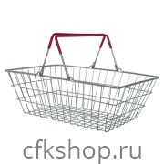 Корзина хозяйственная (покупательская) Юнитрейд кп_2р красная