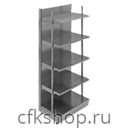 Стеллаж пристенный STAHLER (CRYSPI) Praktish L=1000, Н=2300, база G=570 усиленный