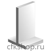 Стеллаж островной STAHLER (CRYSPI) Praktish L=1000, H=1600
