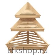 Стеллаж для хлеба угловой Евромаркет В005 L=1000, H=1700, G=1000