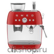 Эспрессо кофемашина SMEG EGF03RDEU красная