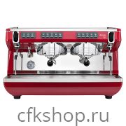 Кофемашина Nuova Simonelli Appia Life 2Gr V красная, высокие группы, экономайзер, автомат