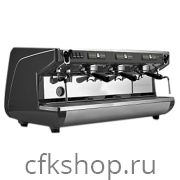 Кофемашина Nuova Simonelli Appia Life 3Gr S черная, высокие группы, экономайзер, полуавтомат