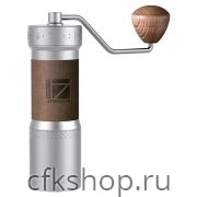 Кофемолка ручная 1Zpresso K-max сербристо-серая