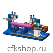 Установка для приварки фланцев с наружной и внутренней стороны с двух сторон
