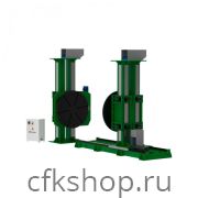 Позиционеры двухстоечные с подъемными центрами