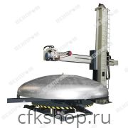 Установка для шлифовки и полировки днищ