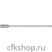 Борфреза цилиндр с торцевыми зубьями, без покрытия, арт.21100527