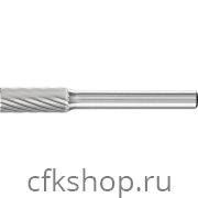 Борфреза цилиндр с торцевыми зубьями, без покрытия, арт.21100306