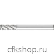 Борфреза цилиндр с торцевыми зубьями, без покрытия, арт.21100282