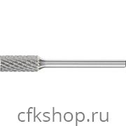 Борфреза цилиндр с торцевыми зубьями, без покрытия, арт.21200443