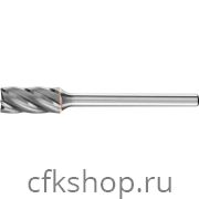 Борфреза цилиндр с торцевыми зубьями, без покрытия, арт.21200495