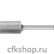 Борфреза цилиндр с гладким торцом, без покрытия, арт.21102006