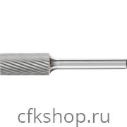 Борфреза цилиндр с гладким торцом, без покрытия, арт.21101906