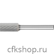 Борфреза цилиндр с гладким торцом, без покрытия, арт.21102106