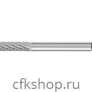 Борфреза цилиндр с гладким торцом, без покрытия, арт.21101646