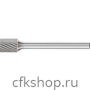 Борфреза цилиндр с гладким торцом, без покрытия, арт.21201353