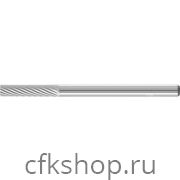 Борфреза цилиндр с гладким торцом, без покрытия, арт.21201253