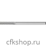 Борфреза цилиндр с гладким торцом, без покрытия, арт.21201243