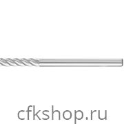 Борфреза цилиндр с гладким торцом, без покрытия, арт.21201282