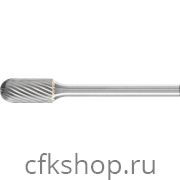 Борфреза цилиндр со сферическим концом, без покрытия, арт.21205253