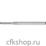 Борфреза цилиндр со сферическим концом, без покрытия, арт.21205053