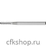 Борфреза цилиндр со сферическим концом, без покрытия, арт.21205043