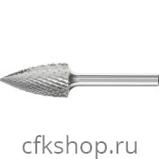 Борфреза парабола с заостренной головкой, без покрытия, арт.21122846