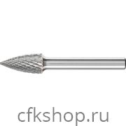 Борфреза парабола с заостренной головкой, без покрытия, арт.21122646