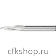 Борфреза парабола с заостренной головкой, без покрытия, арт.21122516