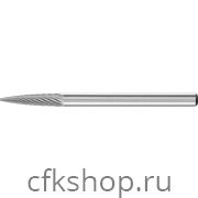 Борфреза парабола с заостренной головкой, без покрытия, арт.21222653