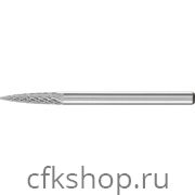 Борфреза парабола с заостренной головкой, без покрытия, арт.21222643