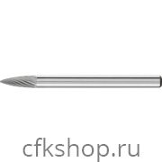 Борфреза парабола с заостренной головкой, без покрытия, арт.21222553