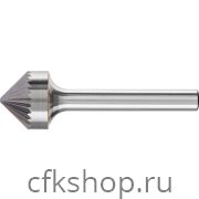 Борфреза зенковка с вершиной, 90 гр., без покрытия, арт.21115436