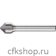 Борфреза зенковка с вершиной, 90 гр., без покрытия, арт.21115836