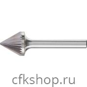 Борфреза зенковка с вершиной, 60 гр., без покрытия, арт.21115336