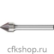 Борфреза зенковка с вершиной, 60 гр., без покрытия, арт.21115736