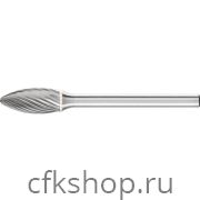 Борфреза цилиндр с торцевыми зубьями, без покрытия, арт.21203653