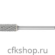 Борфреза цилиндр с торцевыми зубьями, без покрытия, арт. 21200483