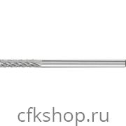 Борфреза цилиндр с торцевыми зубьями, без покрытия, арт. 21200283