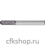 Борфреза цилиндр со сферическим концом, без покрытия, арт. 21105024