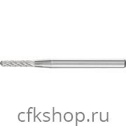 Борфреза цилиндр со сферическим концом, без покрытия, арт. 21205083
