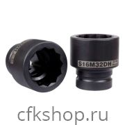 Головки ударные двенадцатигранные стандартные 1/1