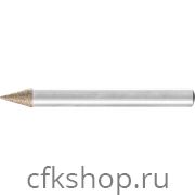 Головка шлифовальная с кубическим нитридом бора PFERD CBN, форма SK, конус 393413